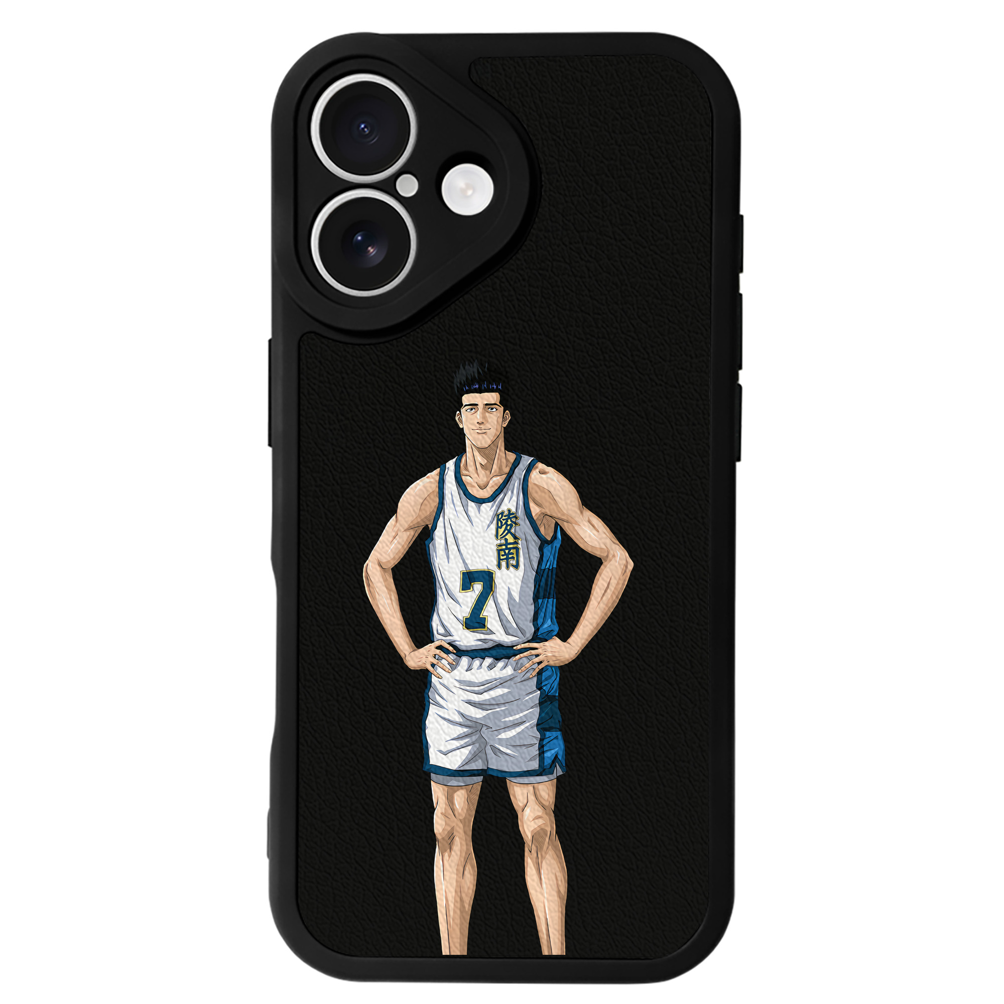 （画像用） SLAM DUNK／スラムダンク 【iPhone 16シリーズ対応】シリコンスマホケース（レザー調） 材質：シリコン